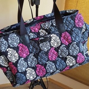 Vera Bradley Triple Compartment Travel Bag NWOT